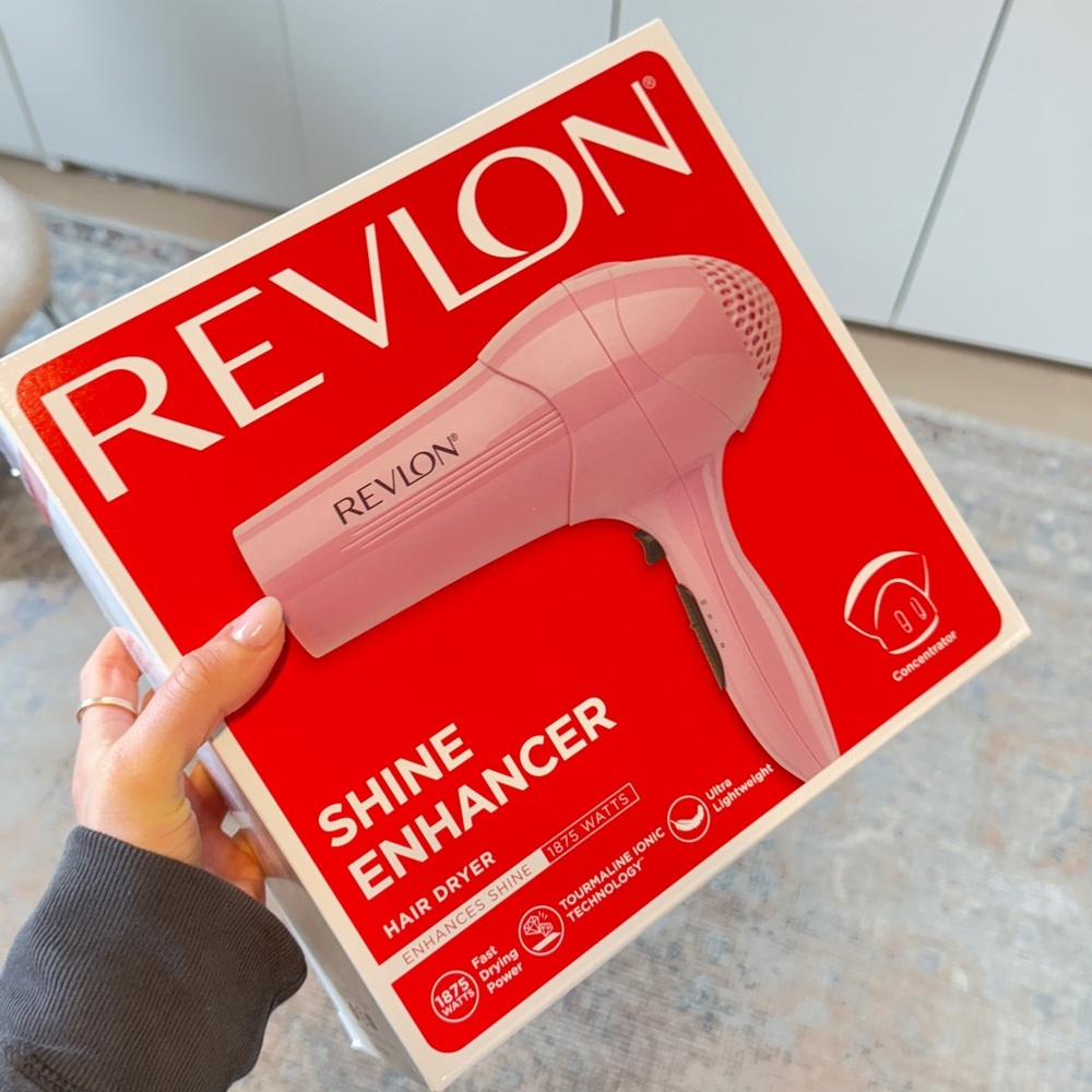 Revlon Pink Shine Enhancer Hair Dryer